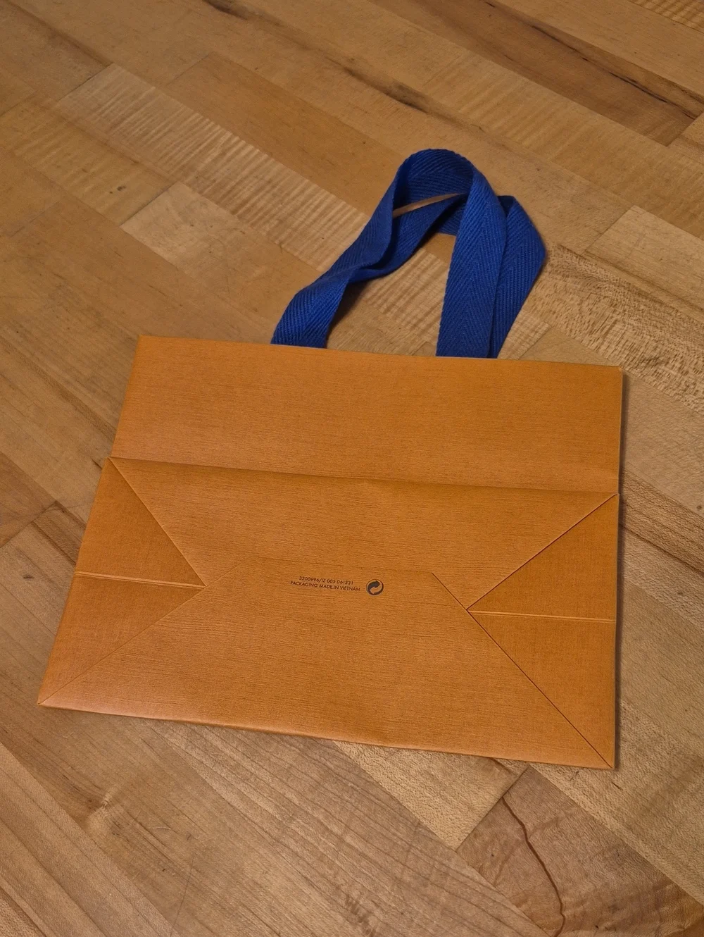 Louis Vuitton Orange Paper Gift Bag